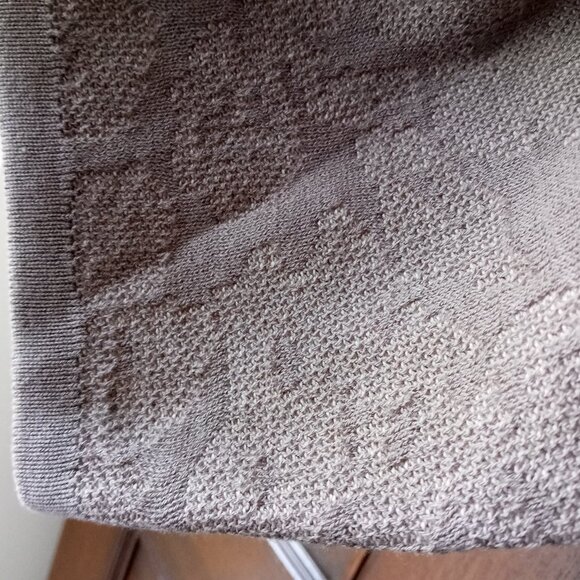 Dana Buchman Grey Damask Open Cardigan Sweater Kimono sz M  NWT  /B8 - Picture 4 of 10